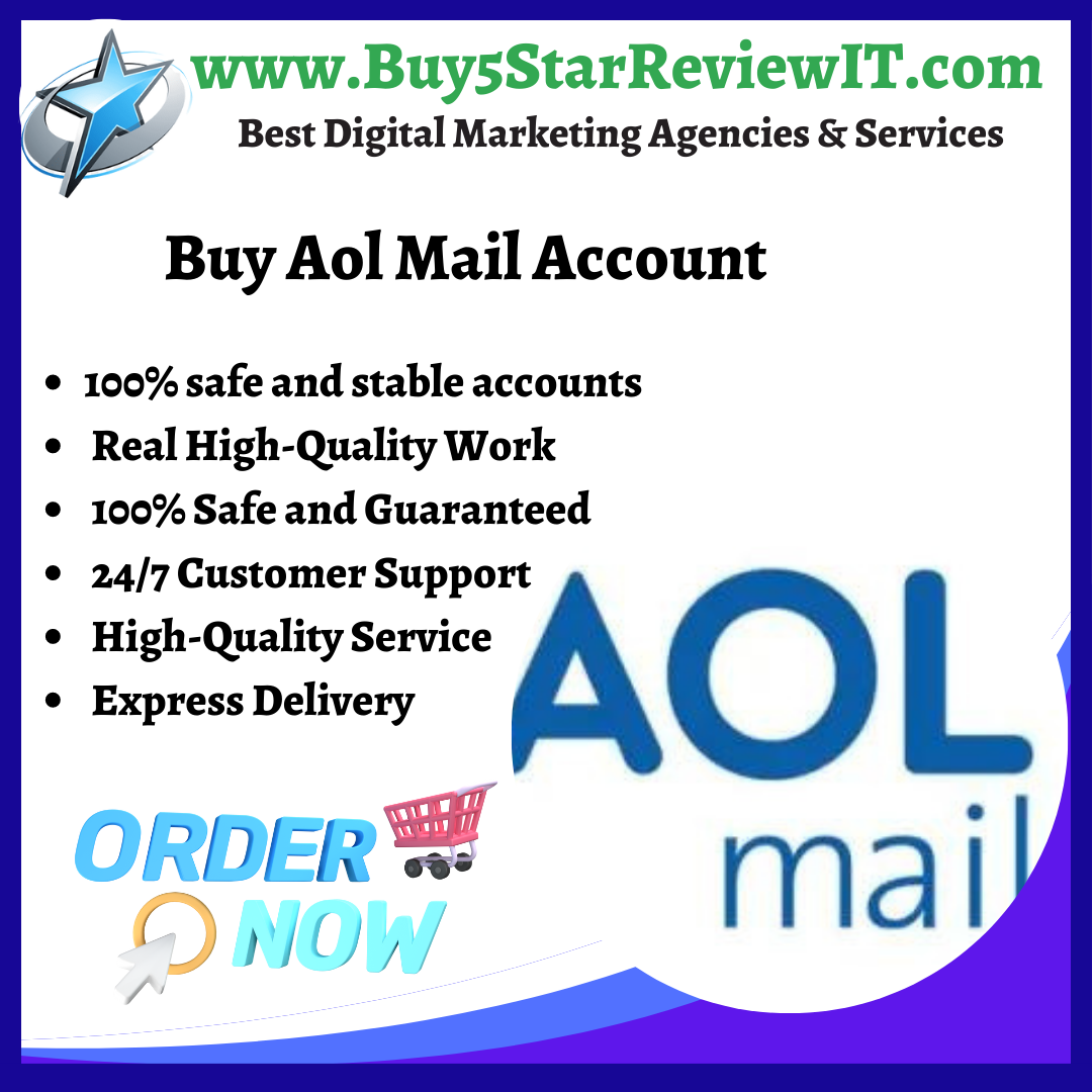 Buy Aol Mail Account - 100% Verified Email Accounts for Sale