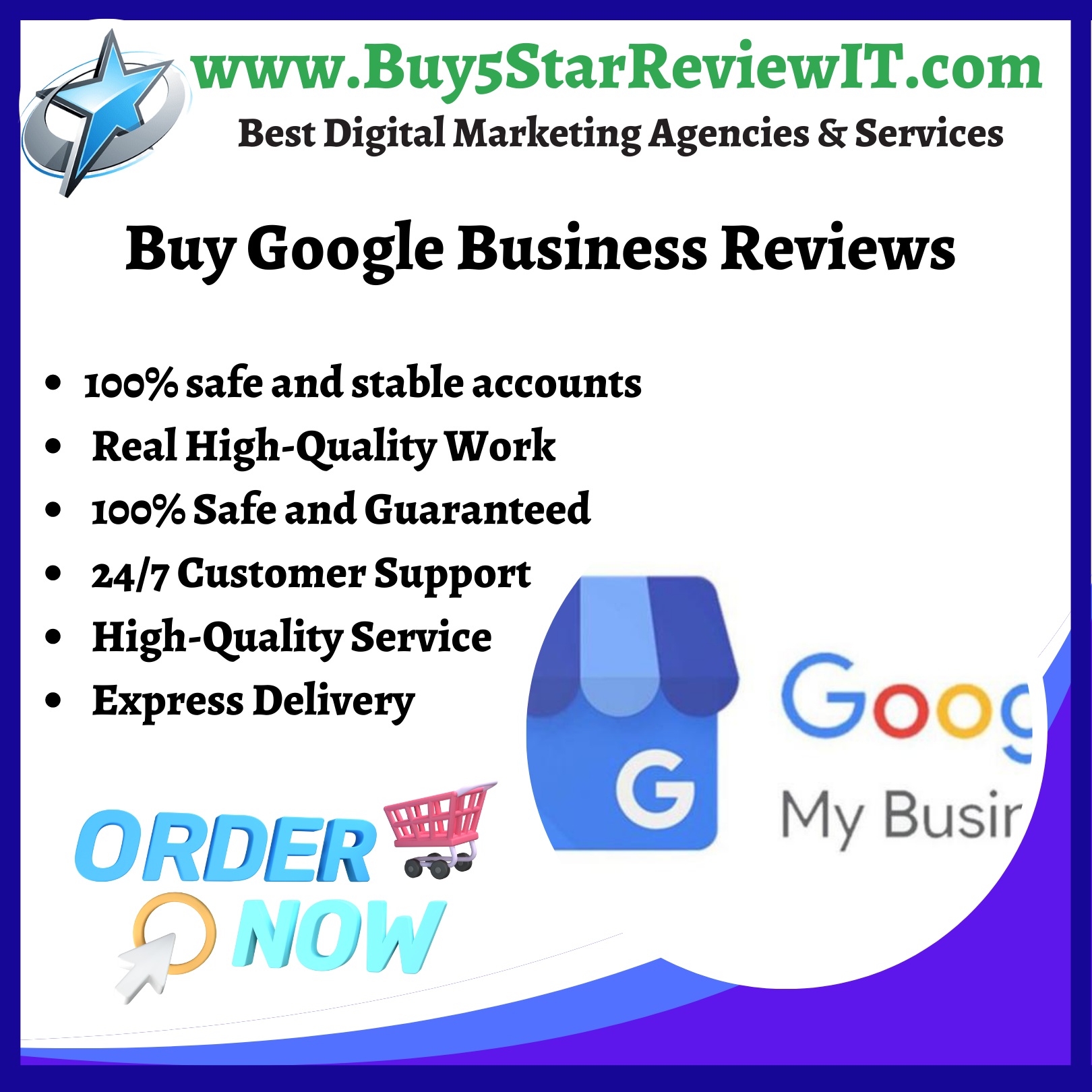 Buy Google Business Reviews - Buy 5 Star Review IT