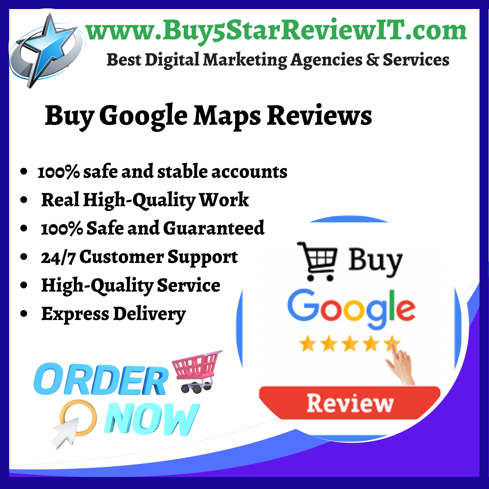Buy Google Maps Reviews - 100% Legit, Permanent, and Cheap Buy5StarReviewIT