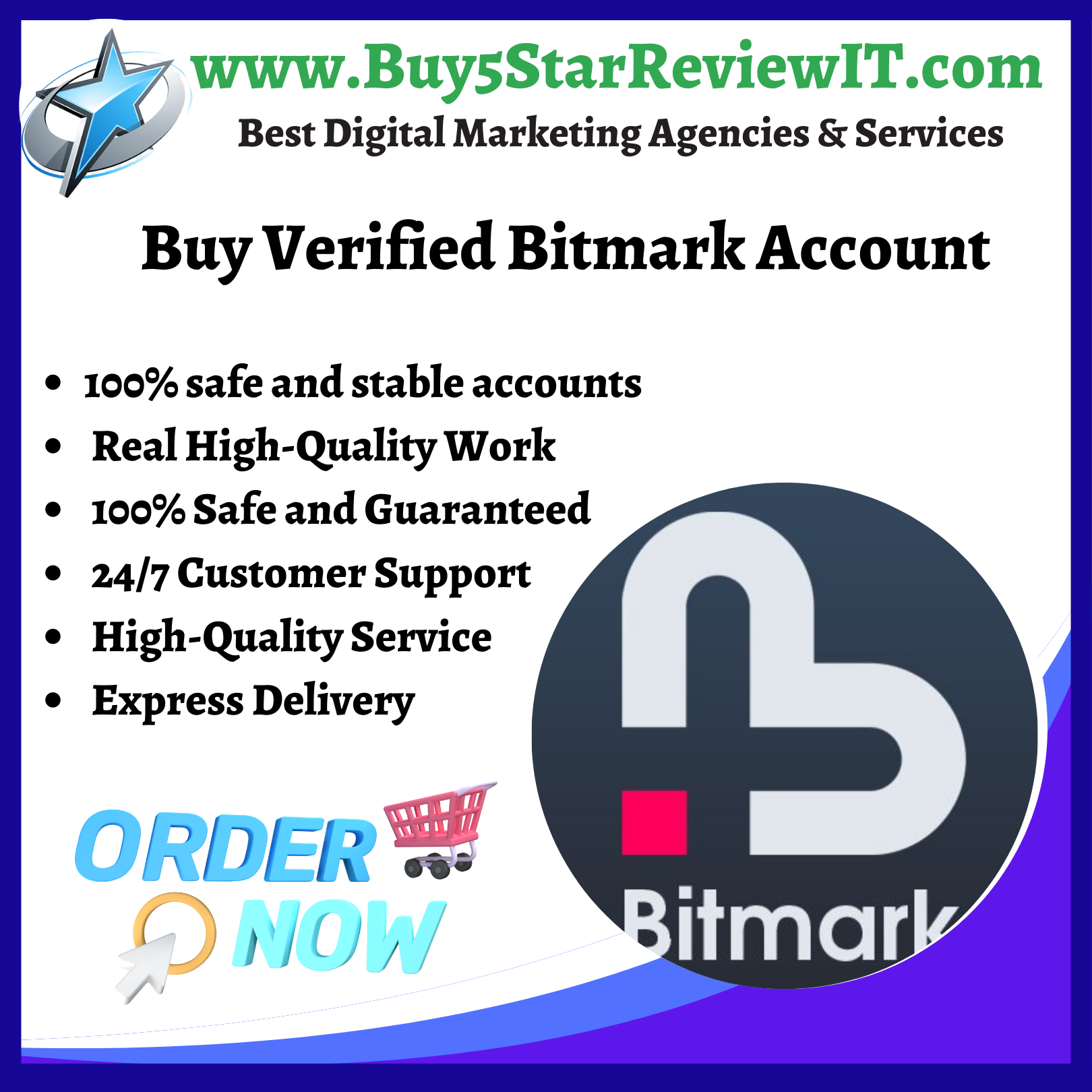 Buy Verified Bitmark Account - Buy5StarReviewIT