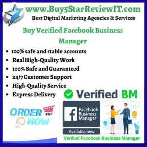 Buy Verified Facebook Business Manager - We provide 100% safe, USA, UK, CA, AUS Verified Facebook business manager reliable and full verified accounts