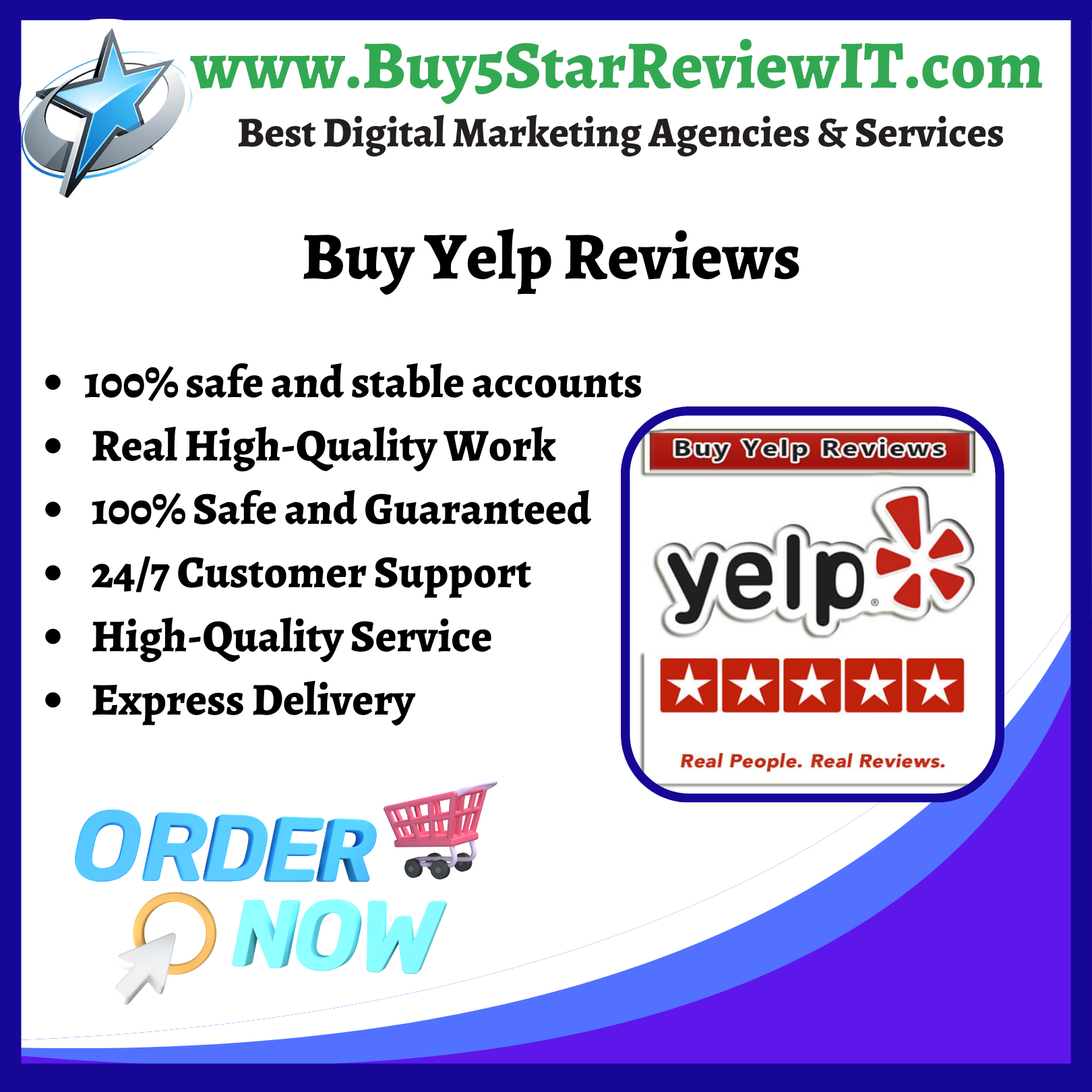 Buy Yelp Reviews - 100% Non-drop Safe Permanent Reviews